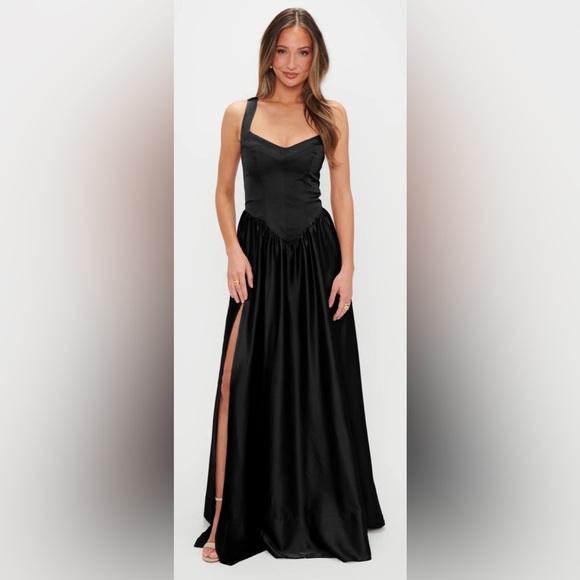 Show me your mumu, Abigail maxi dress in black XXL - Picture 2 of 4